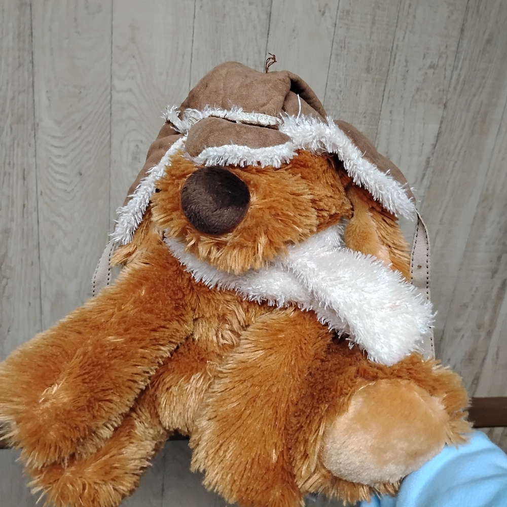 Cozy Brown Dog Plush Toy Hugfun St Judes